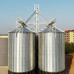 silo de fondo plano