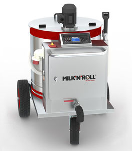 carretilla para leche móvil