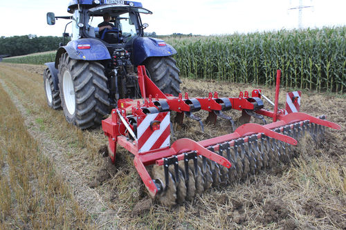 Subsolador con enganche en tres puntos - SOILBREAKER - AGRI FARM Maschinenbau GesmbH - con rodillo / plegable