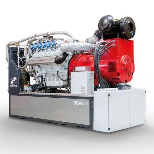Central eléctrica de biogás - BGA252 - agriKomp GmbH - estacionaria / enfriada por aire / de cogeneración