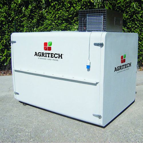 Cubo de basura de acero inoxidable - AGRICOOL 120 - AGRITECH S.R.L. - de acero / para cadáveres de animales / con sistema de refrigeración