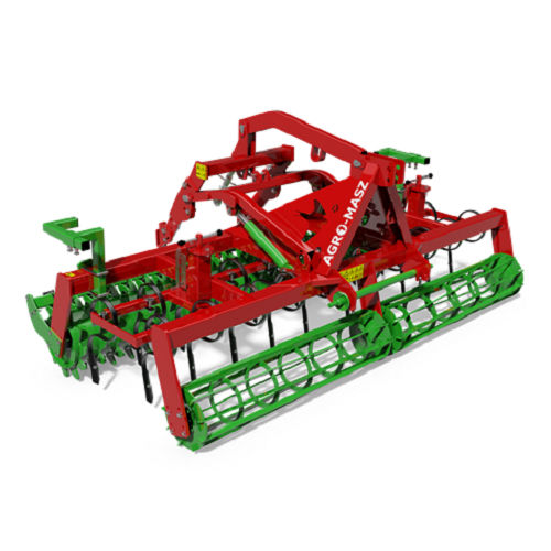 Cultivador remolcado - AS series - AGRO-MASZ Pawel Nowak - con rodillo / con enganche en tres puntos / de dientes flexibles