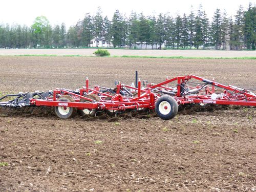 Cultivador de arrastre - 550  - Salford Group Inc. - plegable / de dientes flexibles / con ajuste manual
