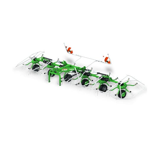 Henificadora de arrastre - P4 - xxx,P6 - xxx, P10 series  - SaMASZ Sp. z o.o. - plegable / con ruedas de control