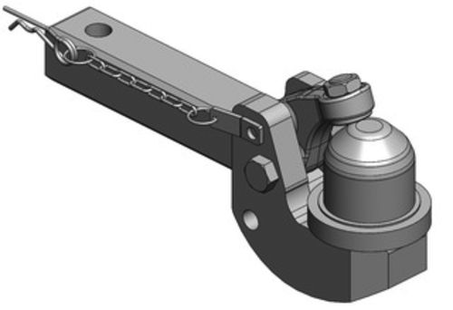 Bola de enganche para tractor - 00.421.12.2-A20 - SCHARMÜLLER GesmbH & Co. KG
