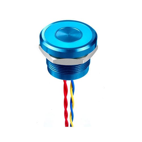 Interruptor pulsador - PBAR2AC0000 - APEM GmbH - IP68 / con LED
