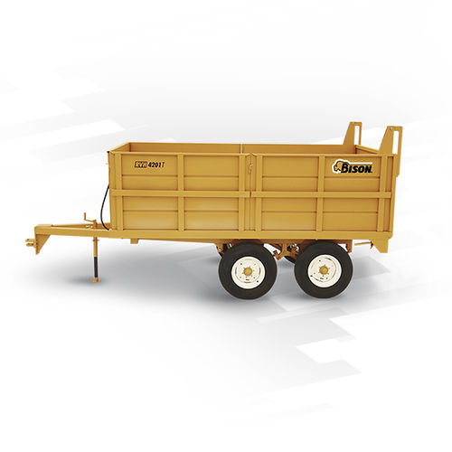 Remolque volquete - RVH-4201 T SERIE - Bison - en tándem / agrícola / 4 toneladas