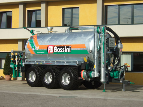 Esparcidor de estiércol líquido de 3 ejes - B3 280  - BOSSINI s.r.l. - de vacío