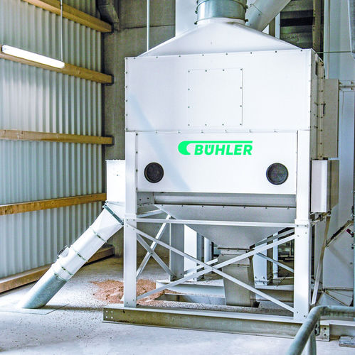 Sistema de limpieza previa para cereales - AS series - Bühler Group - para maíz / con ciclón / para muestras