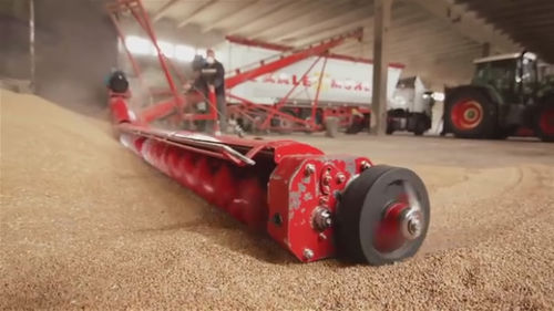 Transportador para cereales - CanAgro GmbH - de tornillo / móvil