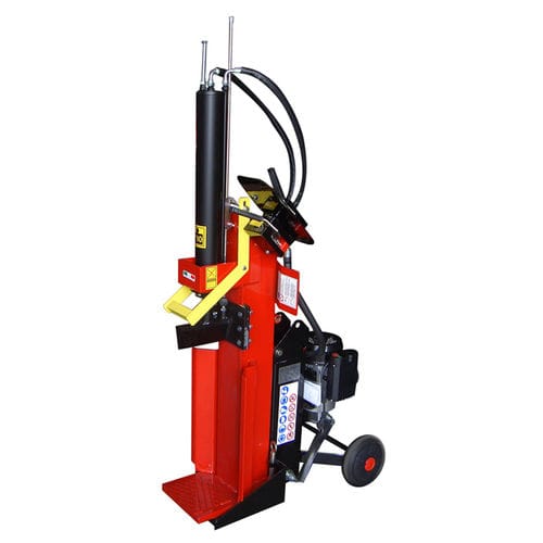 Cortadora de troncos eléctrica - SPLE10-POL Series - CECCATO OLINDO srl - horizontal / vertical / con ruedas