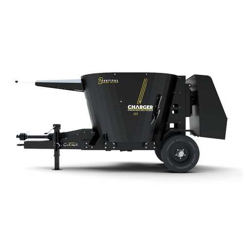 Mezclador de tornillo vertical - Charger V2 TB - CELIKEL AGRICULTURAL MACHINERY INC - de arrastre / de descarga lateral / de 1 tornillo