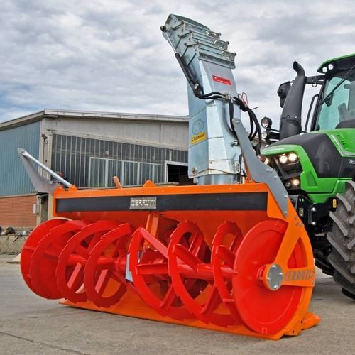 Soplanieves remolcado - BIG 750 - CERRUTI s.r.l. - de 1 tornillo