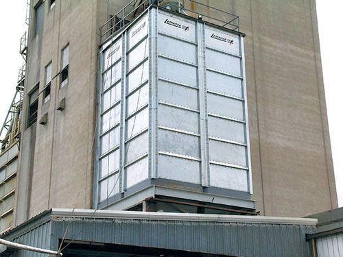 Silo para cereales - LEMANCO - Chief Agri - de metal / cuadrado / rectangular