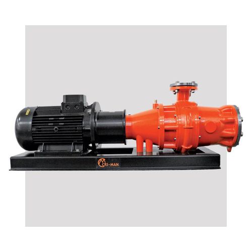 Bomba para fangos - ETO 40 SERIES - CRI-MAN S.p.A. - de rotor / horizontal / con trituradora