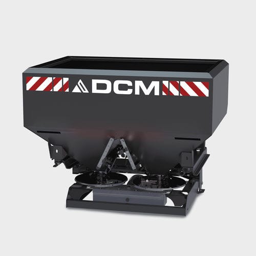Abonadora remolcada - S18X - DCM SPREADERS - para fertilizante sólido / de doble disco / profesional