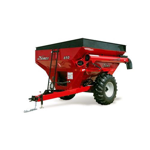 Remolque de transbordo - 650 - Demco Manufacturing Co. - de 1 eje / de granos / descarga automática