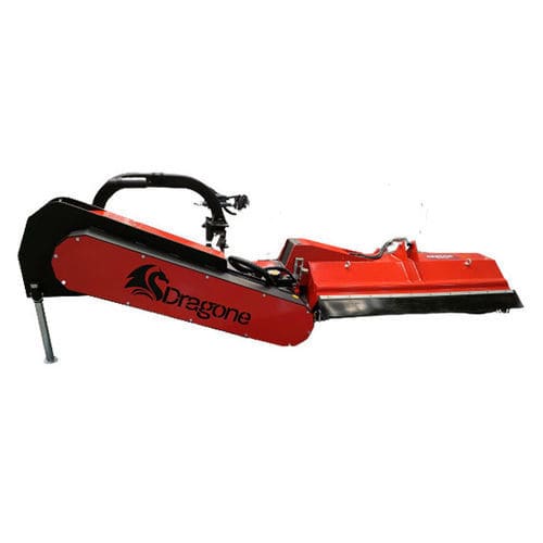 Trituradora de eje horizontal remolcado - COBRA EXTREME series - Dragone S.r.l. - de martillos / forestal / para vergel