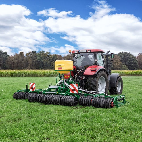 Rastra dirigida - GREEN.RAKE combi - Düvelsdorf Handelsgesellschaft mbH - de prado / de dientes / de dientes flexibles