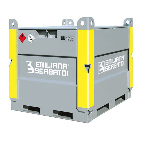Cuba de combustible - Emilcube® - EMILIANA SERBATOI Srl - de acero