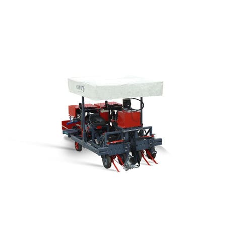 Cosechadora de ajos - RL2 - ERME SAS - montada en tractor / 4 hileras