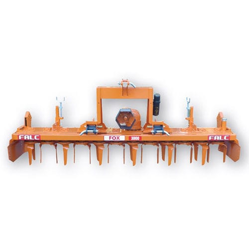Rastra dirigida - FOX series - FALC S.r.l. - de dientes / plegable