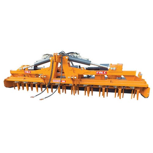 Rastra dirigida - KRATOS/P series - FALC S.r.l. - con rodillo / plegable