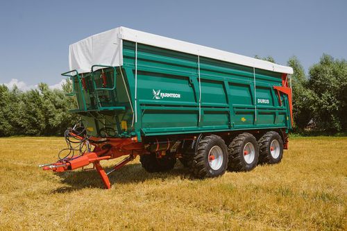 Remolque basculante - DURUS 3000 - Farmtech d.o.o. - de 3 ejes / de granos / 24 toneladas