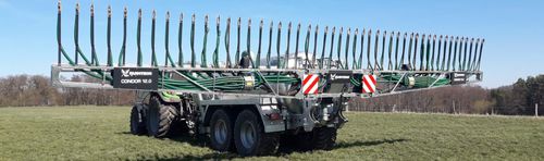 Esparcidor de estiércol líquido en tándem - ULTRACIS 1200 - Farmtech d.o.o. - a presión / de arrastre / con localizador