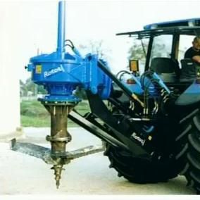 Destoconador vertical - S - Ferrirotor S.r.l. - montado en tractor / de toma de fuerza / con barrena