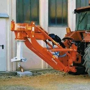 Destoconador vertical - Speedy 100/130 - Ferrirotor S.r.l. - montado en tractor / de toma de fuerza / con barrena