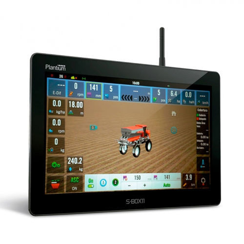 Ordenador de a bordo con pantalla - Plantium SBOX 11 - FERTEC / Fertil Technologies srl - portátil / digital / a distancia