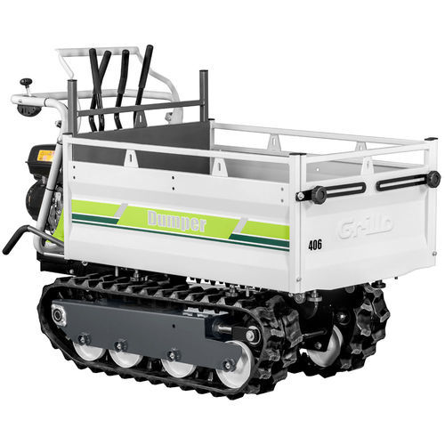 Minidúmper de descarga frontal - Dumper 406 - GRILLO S.p.A. - con orugas