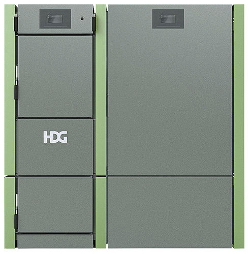 Caldera con pellets de madera - FK Hybrid - HDG Bavaria GmbH Heizsysteme für Holz - para instalación agrícola