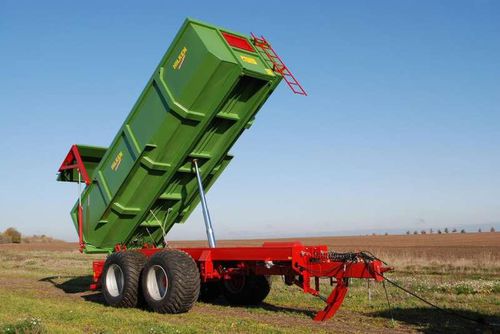 Remolque basculante - HI22000SSP6L - Hilken Fahrzeugbau GmbH - en tándem / agrícola / 22 toneladas