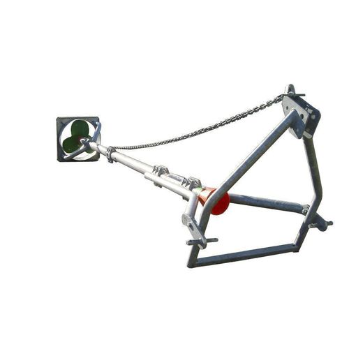 Mezclador de purín inclinado - Gigant - HOLARAS Hoopman Machines bv - de toma de fuerza / con motor eléctrico