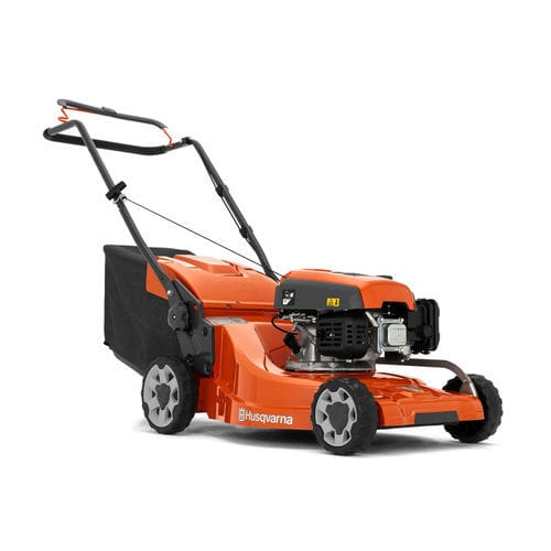 Cortacésped con operador a pie - LC 247 - Husqvarna - gasolina / recogedor