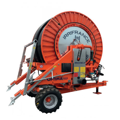 Enrollador de irrigación con accionamiento por turbina - OPTIMA 1021 - IRRIFRANCE - de arrastre