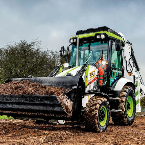 Cargadora con pala excavadora - 3CX Hydrogen - JCB - con cabina