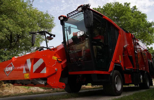 Mezclador de tornillo vertical - ANTEA Intense 2.CL - KUHN S.A. - autopropulsado / de descarga frontal / de 2 tornillos