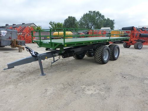 Remolque plataforma - PTL-R series - Laumetris Ltd. - en tándem / de 1 eje / agrícola