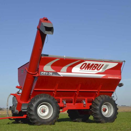 Remolque de transbordo - CRV 26 - Maquinas Agricolas Ombu SA - de 2 ejes / agrícola / de granos