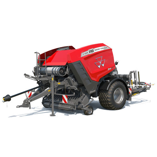 Empacadora redondas - MF RB 3130F PROTEC - MASSEY FERGUSON - de cámara fija / con envolvedora / para ensilaje