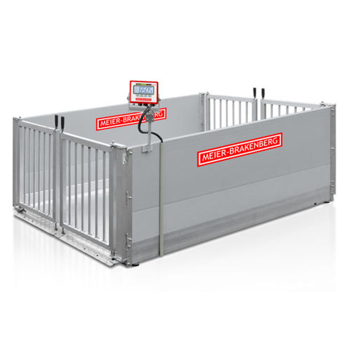 Balanza para cerdos - WASTN  - Meier - Brakenberg GmbH & Co. KG - para terneros / electrónica / de plataforma