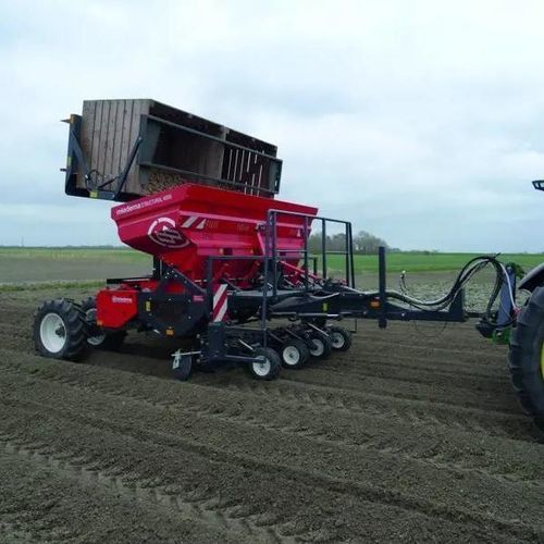 Plantadora para patatas - Structural 4000 series - Dewulf Group - automática / 4 hileras / montada
