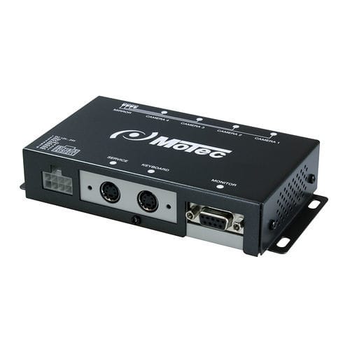 Unidad de control electrónico para cámara - MB1405-Quad - Motec GmbH - Heavy-Duty Camera Solutions - con control remoto