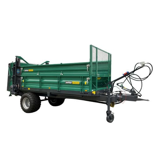 Esparcidor de estiércol de arrastre - OL STE 60 - Oehler Maschinen Fahrzeugbau GmbH - de cilindros verticales / de 1 eje
