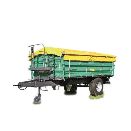 Remolque basculante - OL EDK 80 S - Oehler Maschinen Fahrzeugbau GmbH - de 1 eje / agrícola / 8 toneladas
