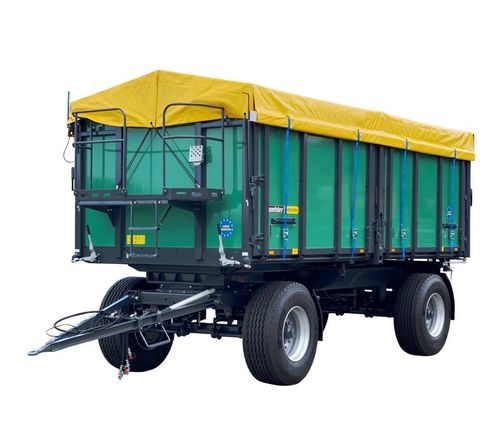 Remolque volquete - OL ZDK 180 P - Oehler Maschinen Fahrzeugbau GmbH - de 2 ejes / agrícola / con freno neumático