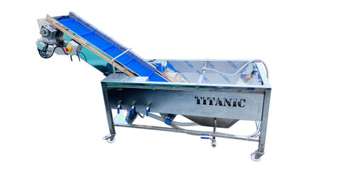 Lavadora de frutas por flotación - Lavapomodori Lavafrutta e Verdura Titanic - Imbriano srl